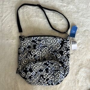 Carson Hobo Bag Snow Lotus Vera Bradley